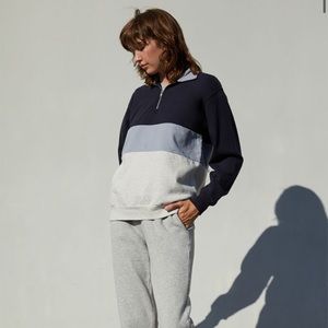 brandy melville quarter zip